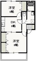 クリスタルパレス　Aの物件間取画像